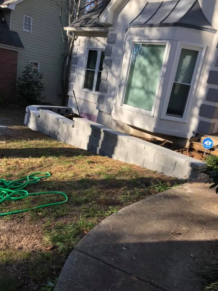 stone retaining wall contractors Georgia