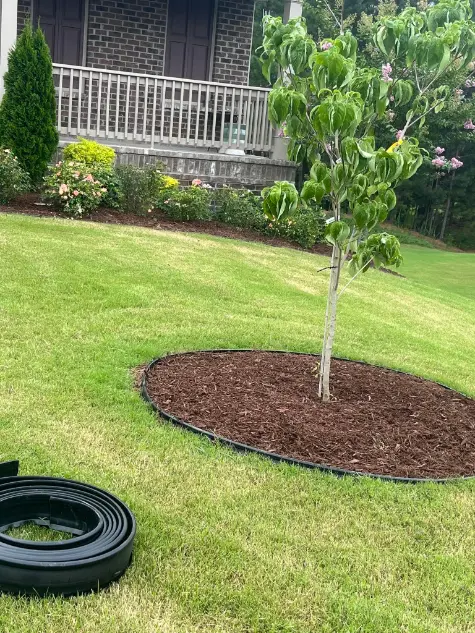 mulch installation landscaping