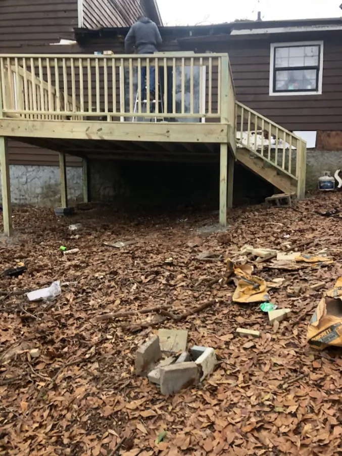 drainage installation yard solution
